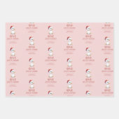 Custom One Jolly Goose December First Birthday Inpakpapier Vel (Voorkant 2)