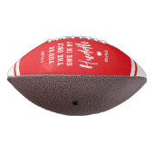 Custom “Only One in My Huddle” 12 Photo American Football (Gedraaid 270)