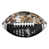 Custom “Only One in My Huddle” 12 Photo American Football (Voorkant)