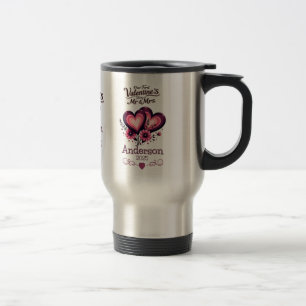 Custom Onze eerste Valentijnsdag Mr & Mrs. Reisbeker