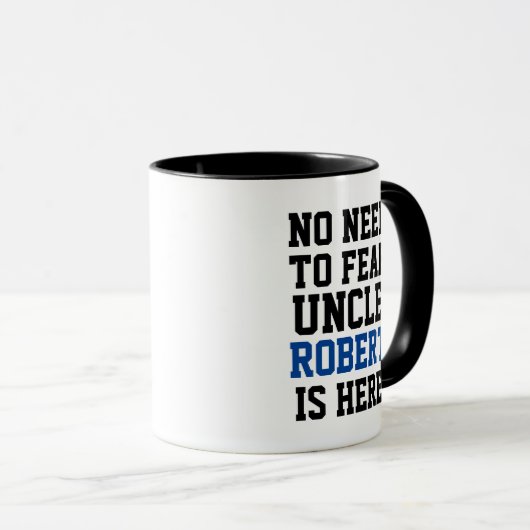 Custom Oom Naam Verjaardag Gift Mok (Voorkant rechts)