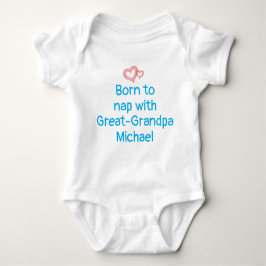 Custom Opa Gift van Baby, Baby Boy, Romper