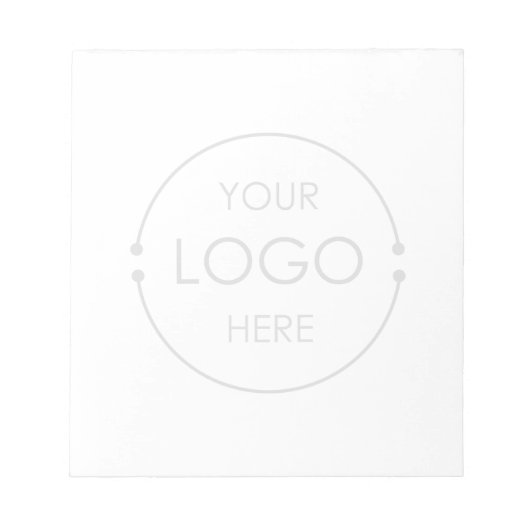 Custom Opaque Business Logo Company Branding Notitieblok (Voorkant)