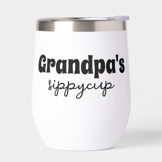 Custom Opa's Sippy Cup Wijn Tumbler (Links)