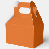 Custom Oranje High School Alumni Reunion Party Bedankdoosjes (Achterkant)