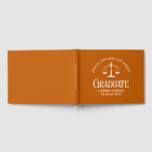 Custom Oranje Recht School Afstudeerfeest Gastenboek (Volledig)
