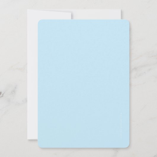 CUSTOM ORDER Logan's 4e verjaardag trein uitnodigi Kaart (Achterkant)