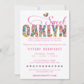 CUSTOM ORDER Sweet Oaklyn Baby shower Uitnodiging (Voorkant)