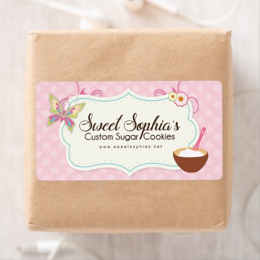 CUSTOM ORDER - Whimsical Bakkerij Verpakking Label (Insitu)