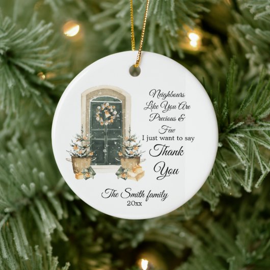 custom ornament for neighbor couple - families (Boom)