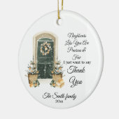 custom ornament for neighbor couple - families (Links)