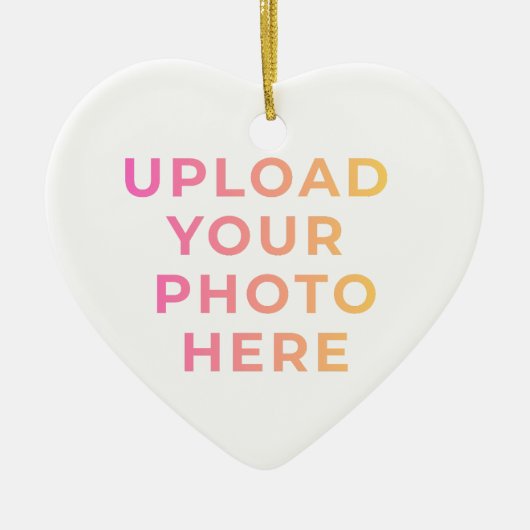 Custom Ornament | Photo, Name & Family Keepsake (Voorkant)