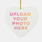 Custom Ornament | Photo, Name & Family Keepsake (Achterkant)