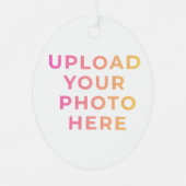 Custom Ornament | Photo, Name & Family Keepsake (Voorkant)