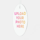 Custom Ornament | Photo, Name & Family Keepsake (Voorkant links)