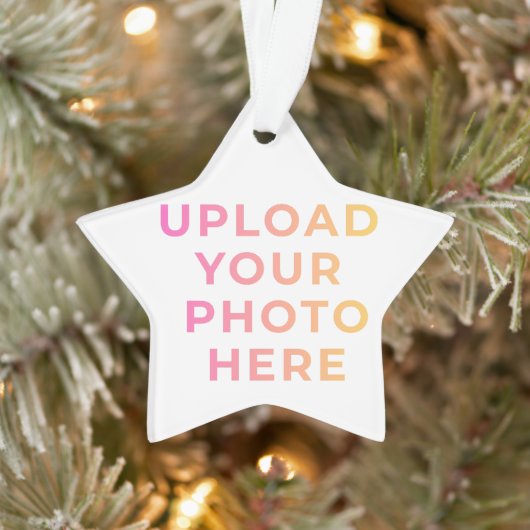Custom Ornament | Photo, Name & Family Keepsake (Boom)