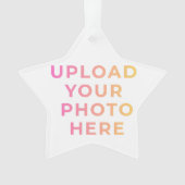 Custom Ornament | Photo, Name & Family Keepsake (voorkant)