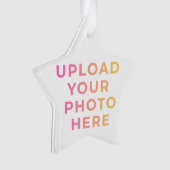 Custom Ornament | Photo, Name & Family Keepsake (voorkant)