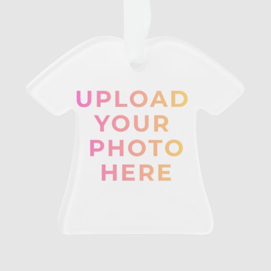 Custom Ornament | Photo, Name & Family Keepsake (voorkant)