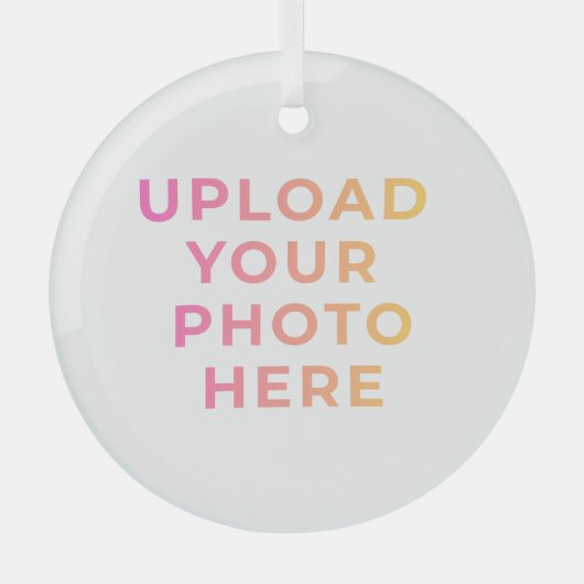 Custom Ornament | Photo, Name & Family Keepsake (Voorkant)