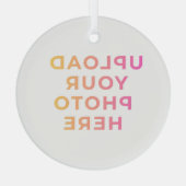 Custom Ornament | Photo, Name & Family Keepsake (Achterkant)