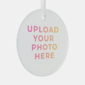 Custom Ornament | Photo, Name & Family Keepsake (Voorkant Rechts)