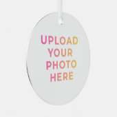 Custom Ornament | Photo, Name & Family Keepsake (Voorkant Rechts)