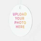 Custom Ornament | Photo, Name & Family Keepsake (Voorkant links)