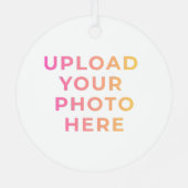 Custom Ornament | Photo, Name & Family Keepsake (Achterkant)