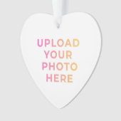 Custom Ornament | Photo, Name & Family Keepsake (voorkant)