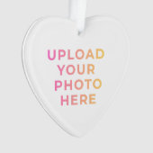 Custom Ornament | Photo, Name & Family Keepsake (voorkant)