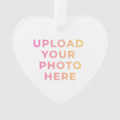 Custom Ornament | Photo, Name & Family Keepsake (achterkant)