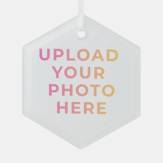 Custom Ornament | Photo, Name & Family Keepsake (Voorkant)