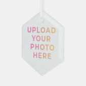 Custom Ornament | Photo, Name & Family Keepsake (Voorkant links)