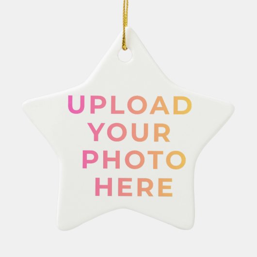 Custom Ornament | Photo, Name & Family Keepsake (Voorkant)