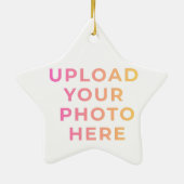 Custom Ornament | Photo, Name & Family Keepsake (Achterkant)