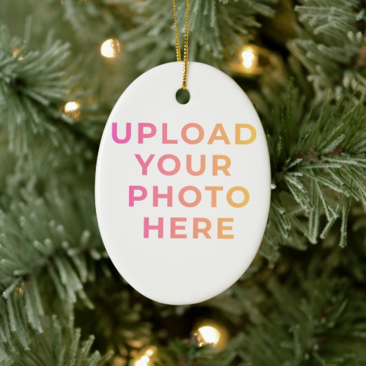 Custom Ornament | Photo, Name & Family Keepsake (Boom)
