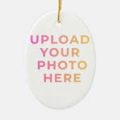 Custom Ornament | Photo, Name & Family Keepsake (Voorkant)