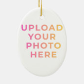 Custom Ornament | Photo, Name & Family Keepsake (Achterkant)