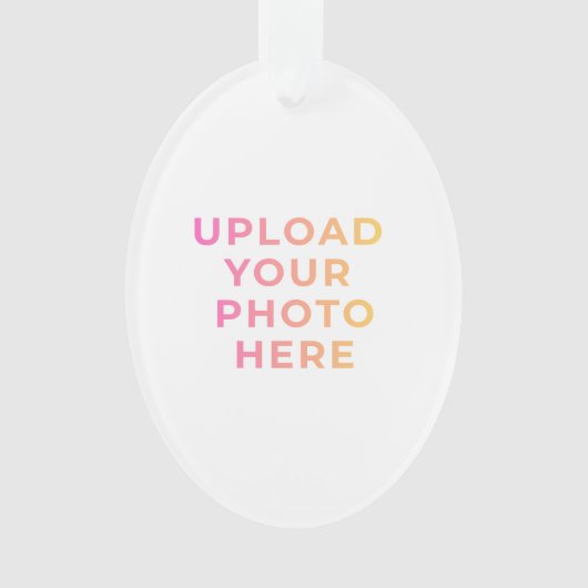 Custom Ornament | Photo, Name & Family Keepsake (voorkant)