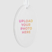 Custom Ornament | Photo, Name & Family Keepsake (voorkant)