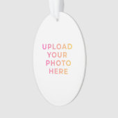 Custom Ornament | Photo, Name & Family Keepsake (voorkant)