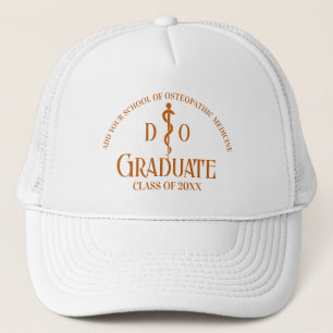 Custom Osteopathic Medical School Afstuderen Trucker Pet