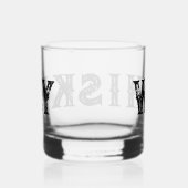 Custom ouderwets design whisky glas cadeau (Rechts)