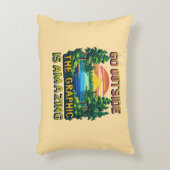 Custom Outdoor Nature Scene Pixel Art Graphic  Accent Kussen (Voorkant(Verticaal))