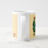 Custom Outdoor Nature Scene Pixel Art Graphic  Grote Koffiekop (Achterkant)