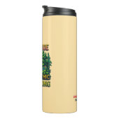 Custom Outdoor Nature Scene Pixel Art Graphic  Thermosbeker (Geroteerd rechts)