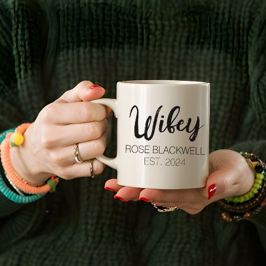 Custom paar Mok voor bruiloft gunst of zijn en haa