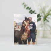 Custom Pack Llama-Briefkaart Briefkaart (Staand voorkant)