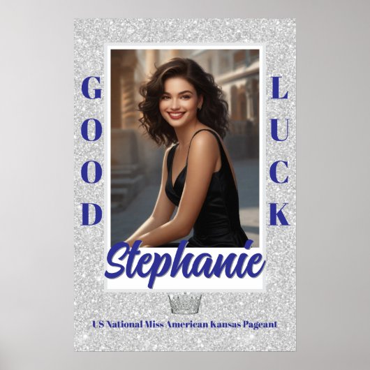 Custom Pageant Door Banner Poster (Voorkant)